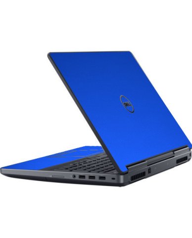 Dell Precision 7530 / 7540 CHROME BLUE Laptop Skin