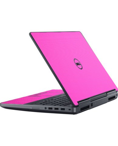 Dell Precision 7530 / 7540 PINK CARBON FIBER Laptop Skin