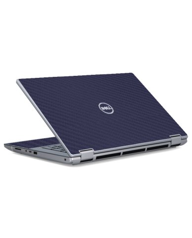 Dell Precision 7770 Workstation BLUE CARBON FIBER Laptop Skin
