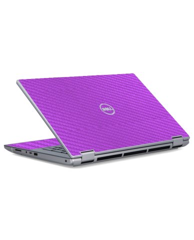 Dell Precision 7770 Workstation PURPLE CARBON FIBER Laptop Skin