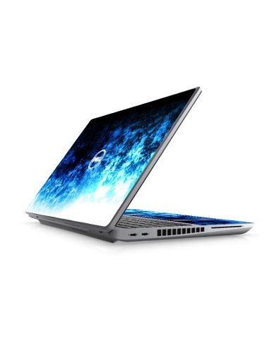 Dell Precision 3561 Workstation ABTRACT FLAMES Laptop Skin