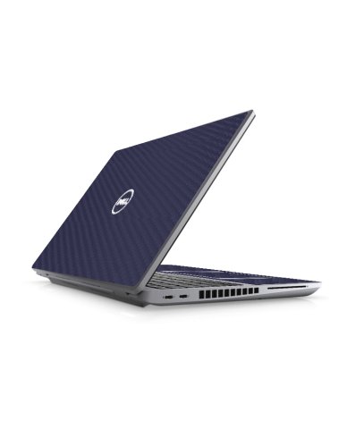Dell Precision 3561 Workstation BLUE CARBON FIBER Laptop Skin