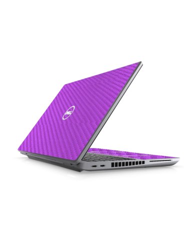 Dell Precision 3561 Workstation PURPLE CARBON FIBER Laptop Skin