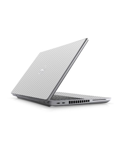 Dell Precision 3561 Workstation WHITE CARBON FIBER Laptop Skin
