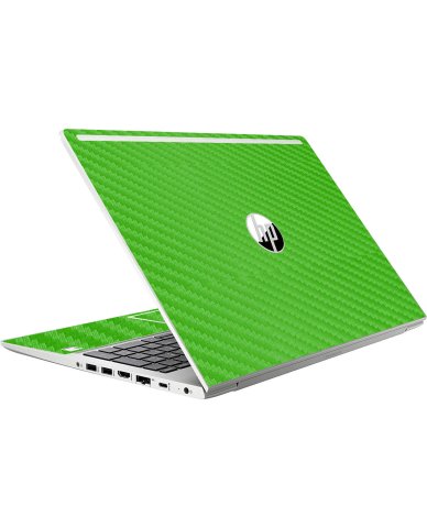 HP ProBook 450 G6 GREEN CARBON FIBER Laptop Skin