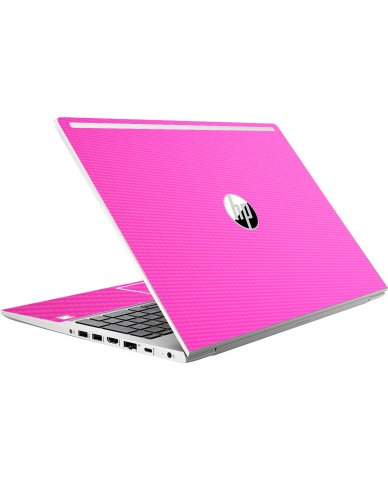 HP ProBook 450 G6 PINK CARBON FIBER Laptop Skin