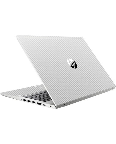 HP ProBook 450 G6 WHITE CARBON FIBER Laptop Skin