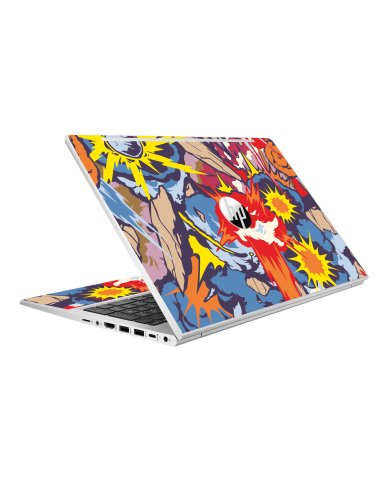 HP ProBook 450 G8 COMIC EXPLOSIONS Laptop Skin