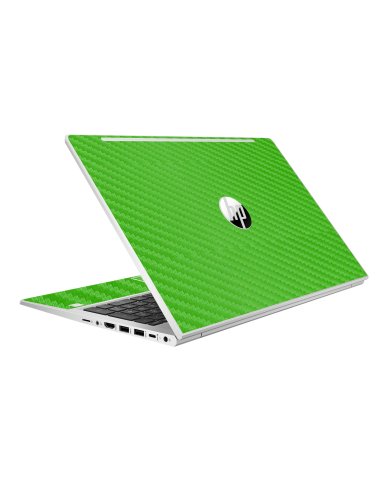 HP ProBook 450 G8 GREEN CARBON FIBER Laptop Skin