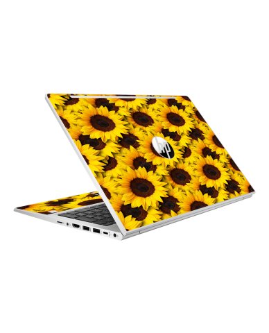 HP ProBook 450 G8 SUNFLOWERS Laptop Skin