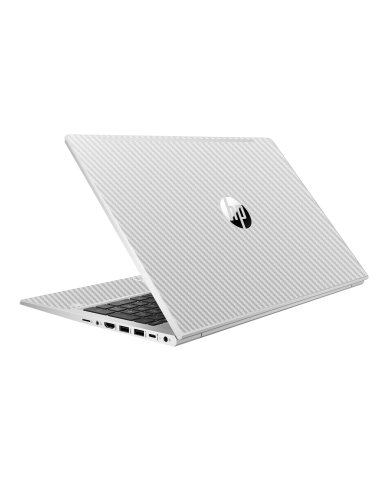 HP ProBook 450 G8 WHITE CARBON FIBER Laptop Skin
