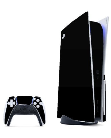PlayStation 5 BLACK Console Skin