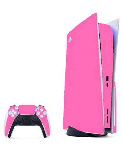 PlayStation 5 PINK Console Skin