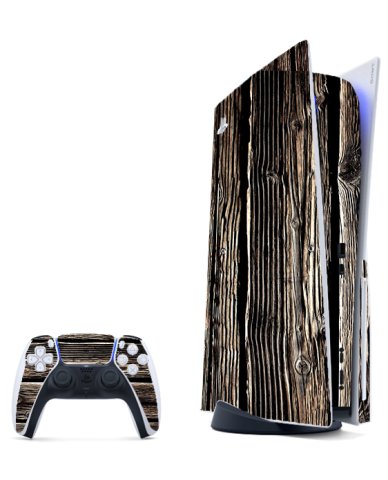 PlayStation 5 WOOD Console Skin