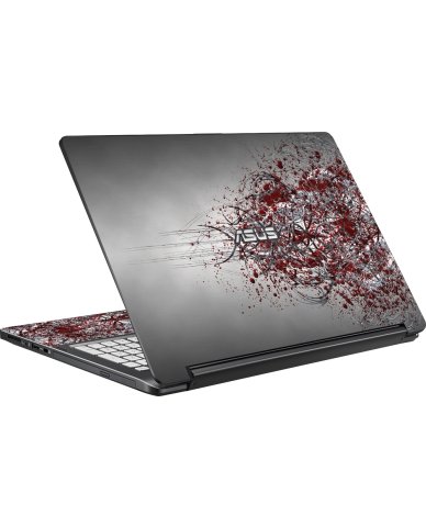 Asus Q551L Notebook TRIBAL GRUNGE Laptop Skin