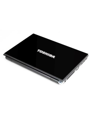 Toshiba R700 BLACK Laptop Skin