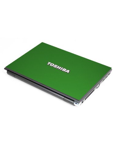 Toshiba R700 CHROME GREEN Laptop Skin