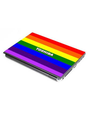 Toshiba R700 PRIDE FLAG Laptop Skin