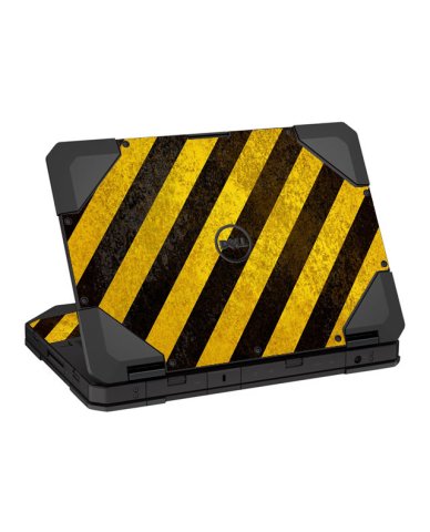 Dell Latitude 14 RUGGED 5404 / 5414 CAUTION STRIPES Laptop Skin