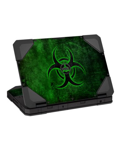 Dell Latitude 14 RUGGED 5404 / 5414 GREEN BIOHAZARD Laptop Skin