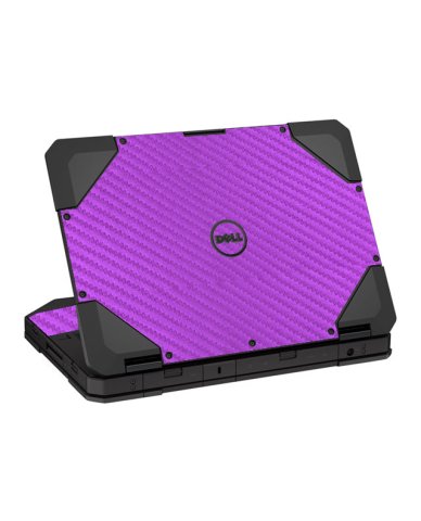 Dell Latitude 14 RUGGED 5404 / 5414 PURPLE CARBON FIBER Laptop Skin