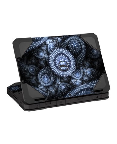 Dell Latitude 14 RUGGED 5404 / 5414 SILVER ABSTRACT Laptop Skin