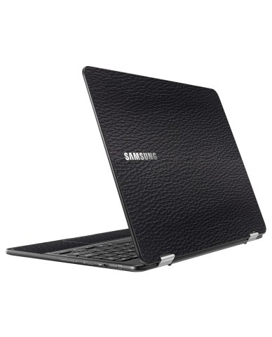 Samsung Chromebook XE510C24 BLACK LEATHER Laptop Skin