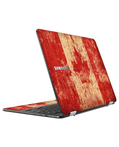 Samsung Chromebook XE510C24 CANADIAN FLAG Laptop Skin