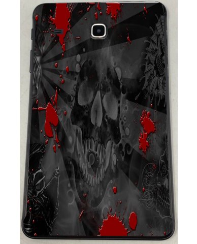 Samsung Galaxy Tablet E C1315 BLACK SKULLS RED Laptop Skin