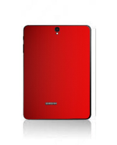 Samsung Galaxy Tablet S3 RED CARBON FIBER Laptop Skin