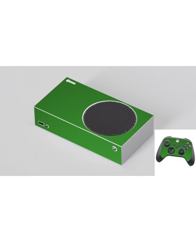 Microsoft Xbox Series S CHROME GREEN Laptop Skin