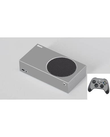 Microsoft Xbox Series S GREY SILVER Laptop Skin