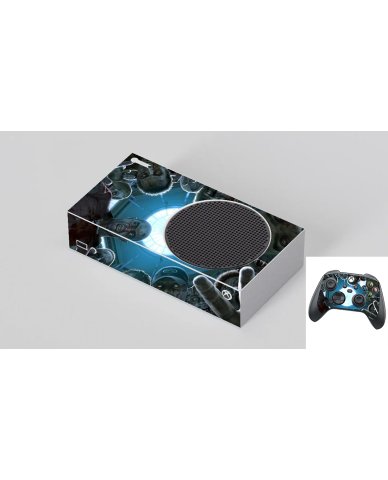 Microsoft Xbox Series S ZOMBIE HORDE Laptop Skin
