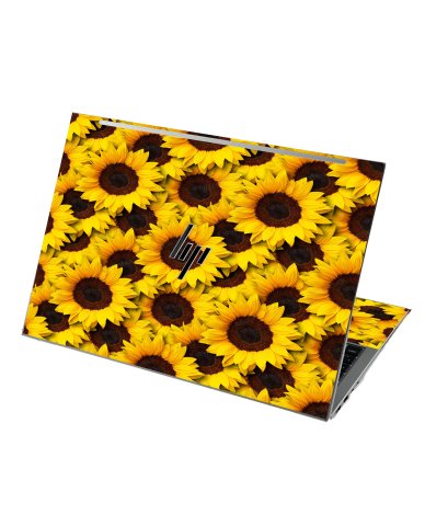 HP EliteBook 860 G9 SUNFLOWERS Laptop Skin