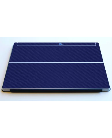 Microsoft Surface 2 BLUE CARBON FIBER Laptop Skin