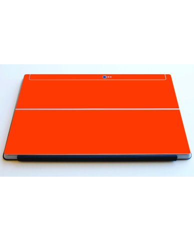 Microsoft Surface 2 ORANGE Laptop Skin