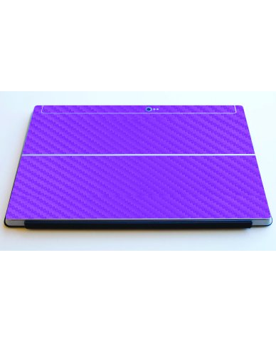 Microsoft Surface 2 PURPLE CARBON FIBER Laptop Skin