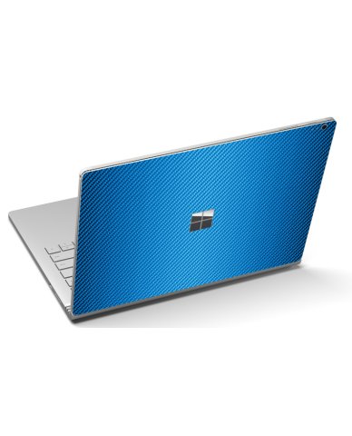 Microsoft Surface Book BLUE CARBON FIBER Laptop Skin