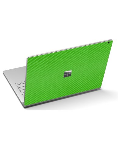 Microsoft Surface Laptop GREEN CARBON FIBER Laptop Skin