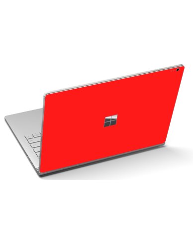 Microsoft Surface Book 1704 RED Laptop Skin