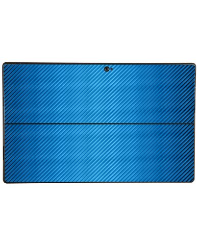 Microsoft Surface Pro BLUE CARBON FIBER Skin
