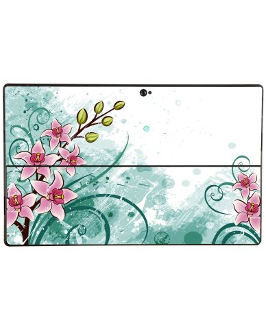 Microsoft Surface Pro PINK LILY WATERCOLOR Skin