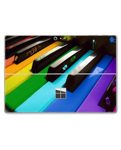 Microsoft Surface Pro 4 COLORFUL PIANO Skin