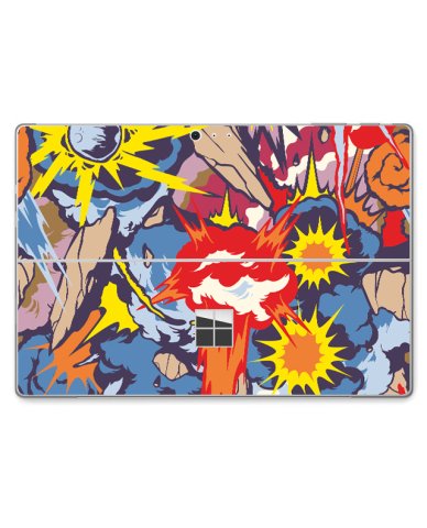 Microsoft Surface Pro 4 COMIC EXPLOSIONS Skin