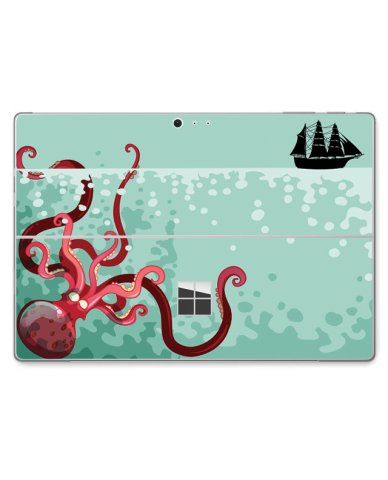Microsoft Surface Pro 4 KRACKEN ATTACK Skin
