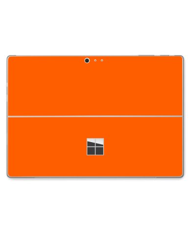 Microsoft Surface Pro 4 ORANGE Skin