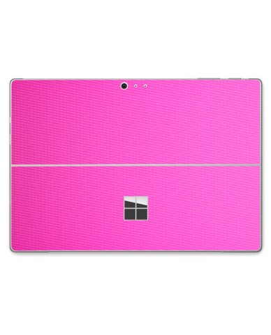 Microsoft Surface Pro 4 PINK CARBON FIBER Skin