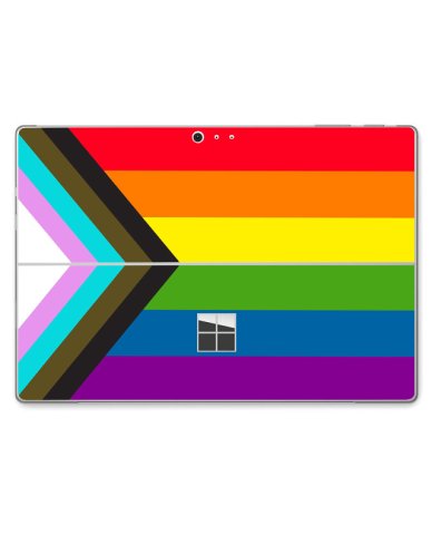 Microsoft Surface Pro 4 PROGRESSIVE PRIDE FLAG Skin