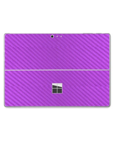 Microsoft Surface Pro 4 PURPLE CARBON FIBER Skin