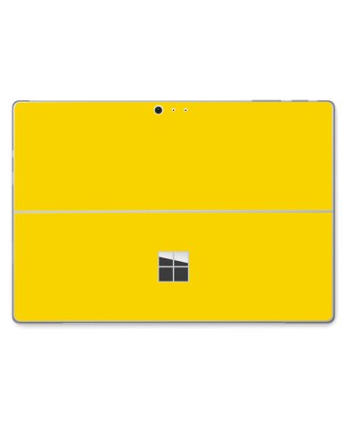 Microsoft Surface Pro 4 YELLOW Skin